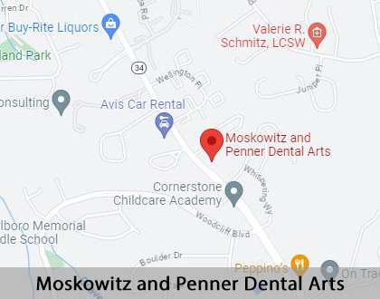 Map image for Emergency Dentist vs. Emergency Room in Aberdeen Township, NJ