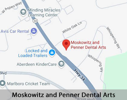 Map image for I Think My Gums Are Receding in Aberdeen Township, NJ